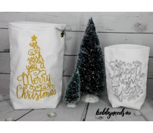 Stickserie - Weihnachtssprüche 